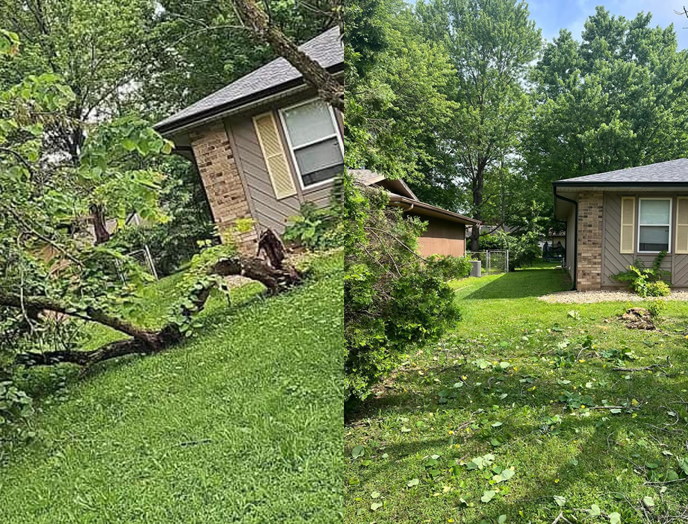 Before: ; After: in Bolivar, MO